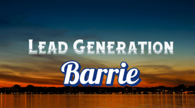 Lead Generation Barrie