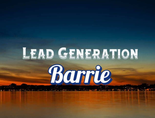 Lead Generation Barrie