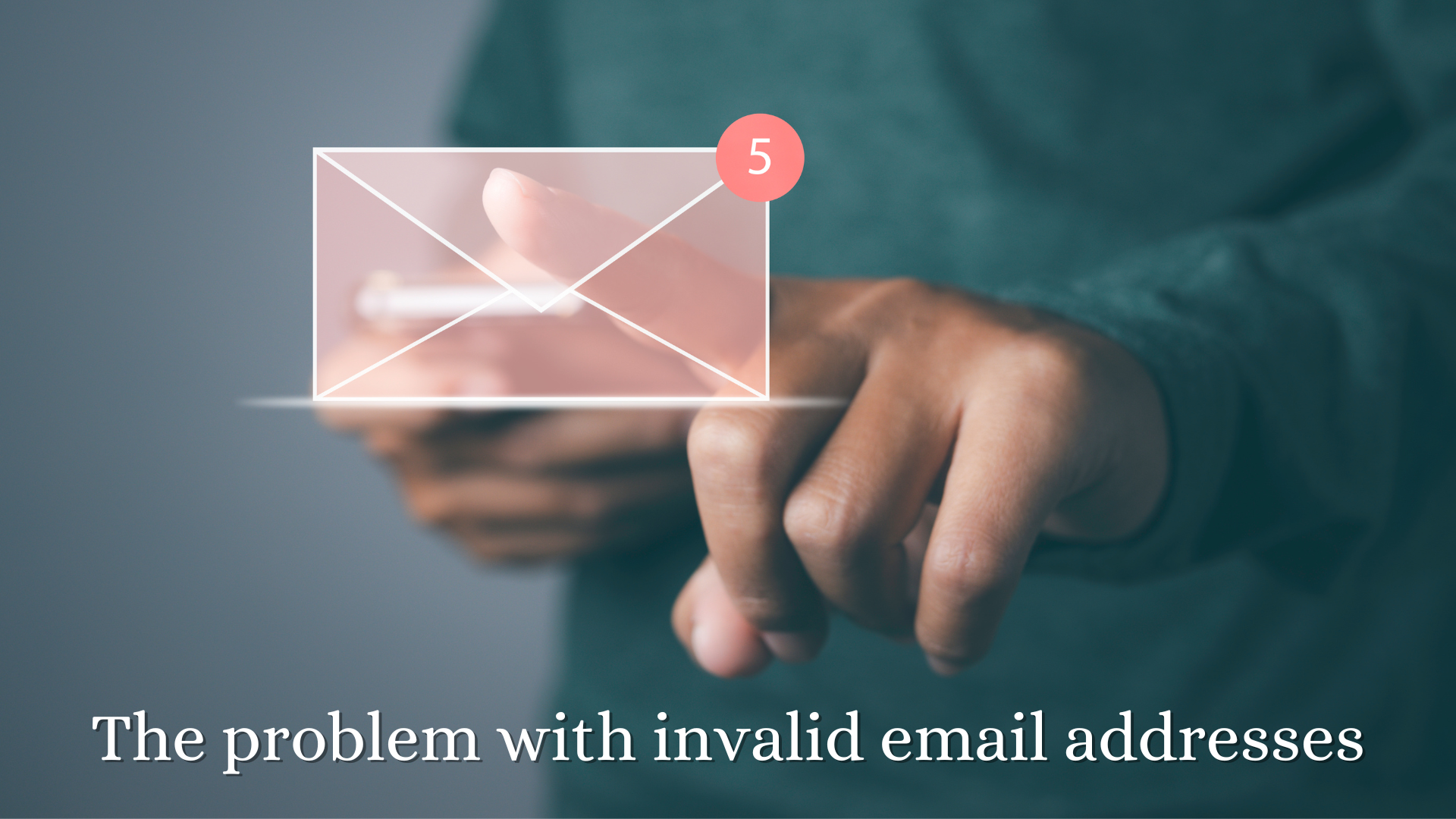The problem with invalid email addresses
