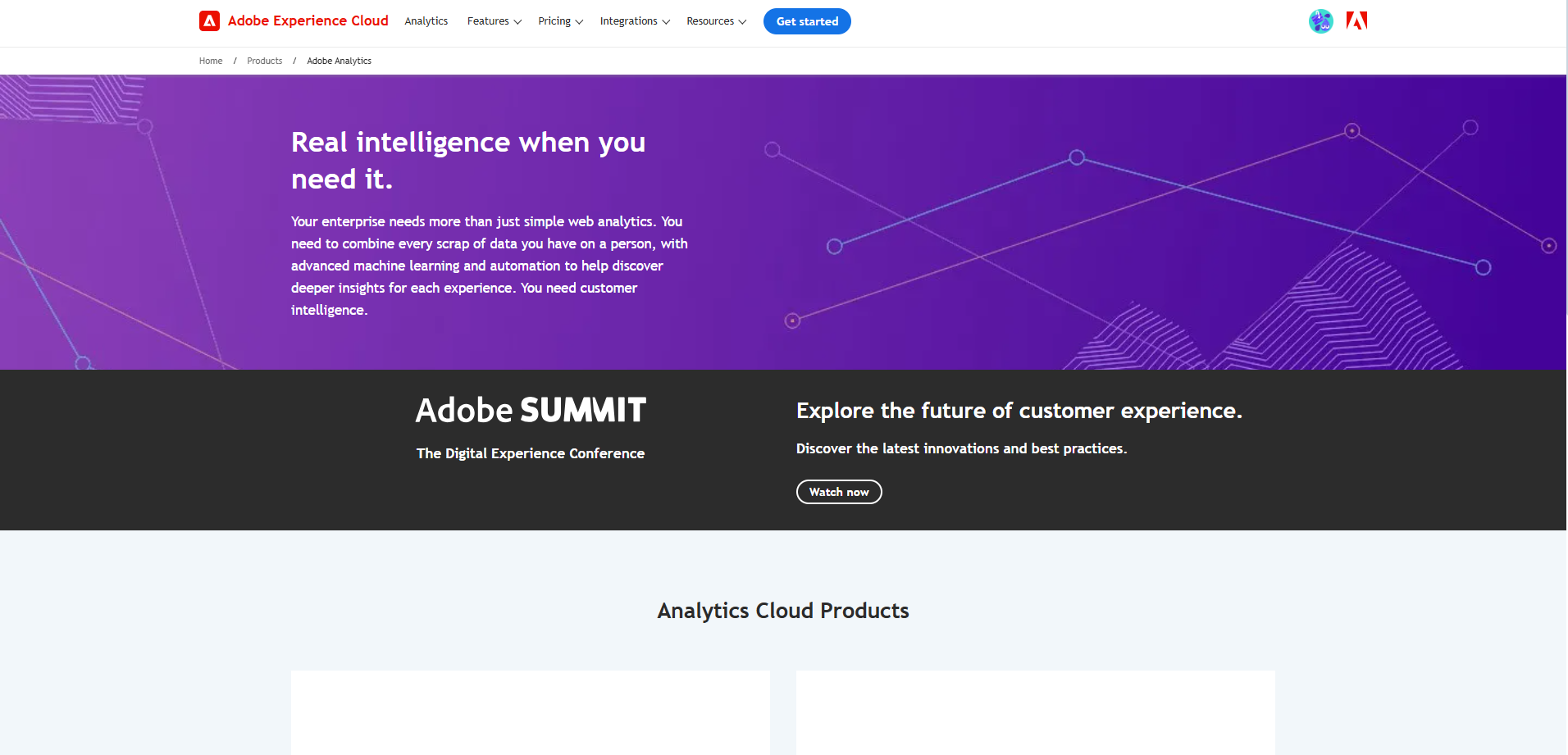 Adobe Analytics Cloud